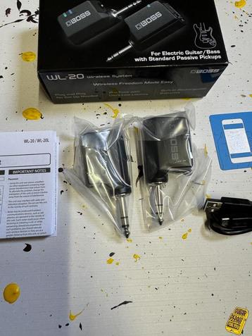 Boss WL-20 Wireless Guitar System beschikbaar voor biedingen