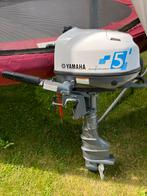 Yamaha 5 ch, 4 temps, longue queue, Sports nautiques & Bateaux, Moteurs Hors-bord & In-bord, Utilisé, Enlèvement ou Envoi