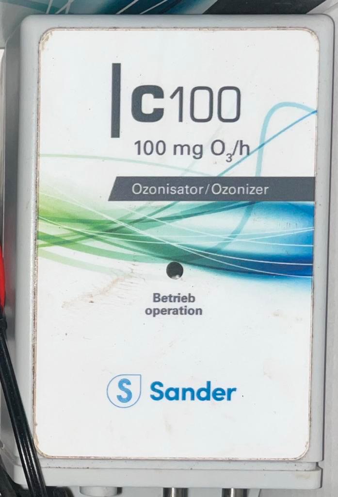 Sander Redox meter 7.1C Inclusief Sander c100-OZONISATOR, Tuin en Terras, Vijver-toebehoren, Gebruikt, Overige typen, Ophalen of Verzenden