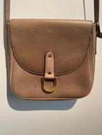 Delvaux handtas kaki, Ophalen of Verzenden, Gebruikt, Beige, Leer