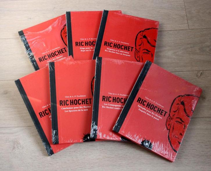 7 x double album Ric Hochet Tibet & Duchâteau Neuf!, Collections, Personnages de BD, Neuf, Tintin, Enlèvement ou Envoi
