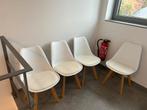 Set 4 eetkamerstoelen met kuipzitting, Huis en Inrichting, Stoelen, Ophalen, Zo goed als nieuw