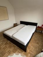 Bed zwarte frame, Huis en Inrichting, Ophalen, Zo goed als nieuw, Zwart