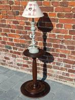 ⚠️⚠️ Petite table guéridon et sa lampe petit Luminaire, Ophalen of Verzenden, Gebruikt
