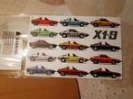 Fiat x1/9 metalen bord, Ophalen of Verzenden, Nieuw, Auto's