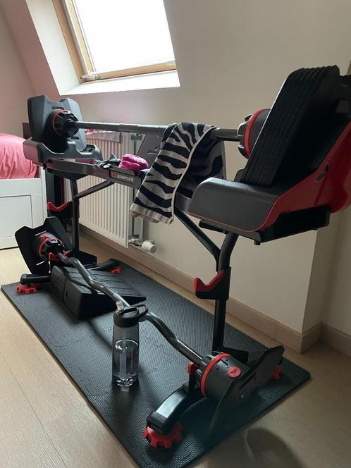 BowFlex Select Tech 2080 halterstangen, Sport en Fitness, Fitnessmaterialen, Zo goed als nieuw, Dumbbell, Armen, Benen, Borst