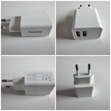 Prise chargeur universel de 2 USB - FAIRPLAY France., Enlèvement ou Envoi, Comme neuf