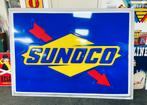 Mega SUNOCO reclame lichtbak XL, Verzamelen, Ophalen, Gebruikt, Lichtbak of (neon) lamp