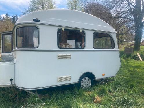 Caravane vintage constructam condor, Caravans en Kamperen, Caravans, tot en met 3, tot 500 kg, Overige, Overige merken, 2 aparte bedden