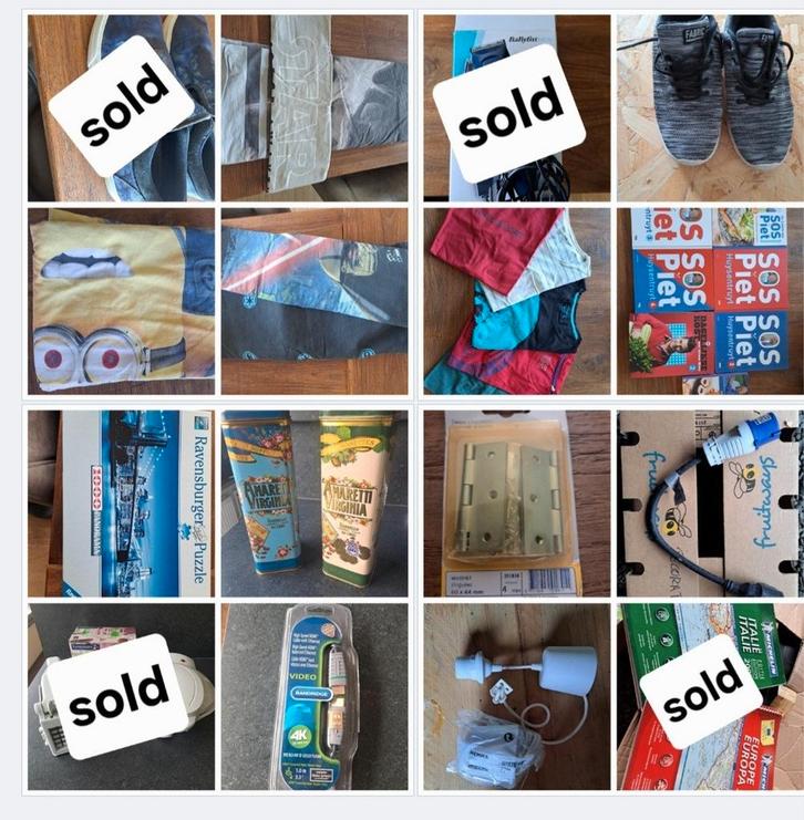 Liefst alles in 1x weg, Diversen, Rommelmarktspullen, Zo goed als nieuw, Ophalen of Verzenden