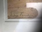 Edgard FARAZYN lavis gouache sur Papier Anvers, Antiquités & Art