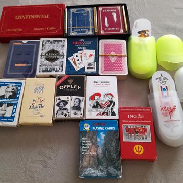 Lot speelkaarten   -    ( lot 1 ). beschikbaar voor biedingen