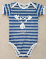 Body à manches courtes gris/bleu - T86 (2ans) - NEUF, Ophalen, Nieuw, Jongetje of Meisje, Nacht- of Onderkleding