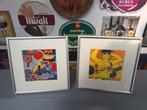 Twee Corneille Art-Unlimited Prints, ingelijst., Antiek en Kunst, Ophalen
