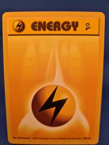 Lightning Energy 128/130 - Base Set 2 beschikbaar voor biedingen