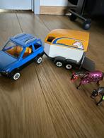 Playmobile jeep met trailer en paarden, Enlèvement, Neuf