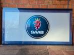 SAAB Groot paneel van Saab Service garage - reclame bord, Ophalen, Zo goed als nieuw, Auto's