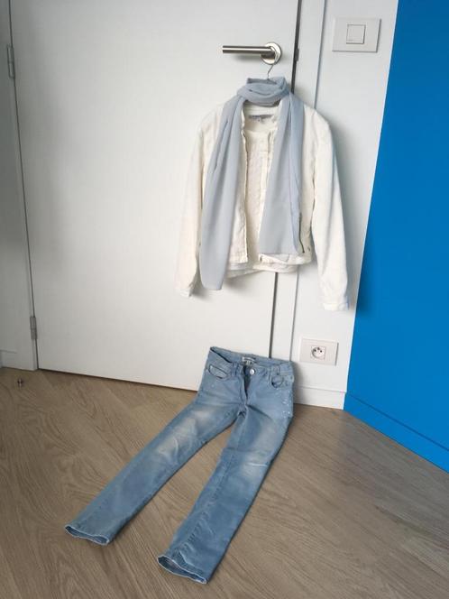 communie kleding mt 140 Terre Bleue, Kinderen en Baby's, Kinderkleding | Kinder-kledingpakketten, Zo goed als nieuw, Maat 140