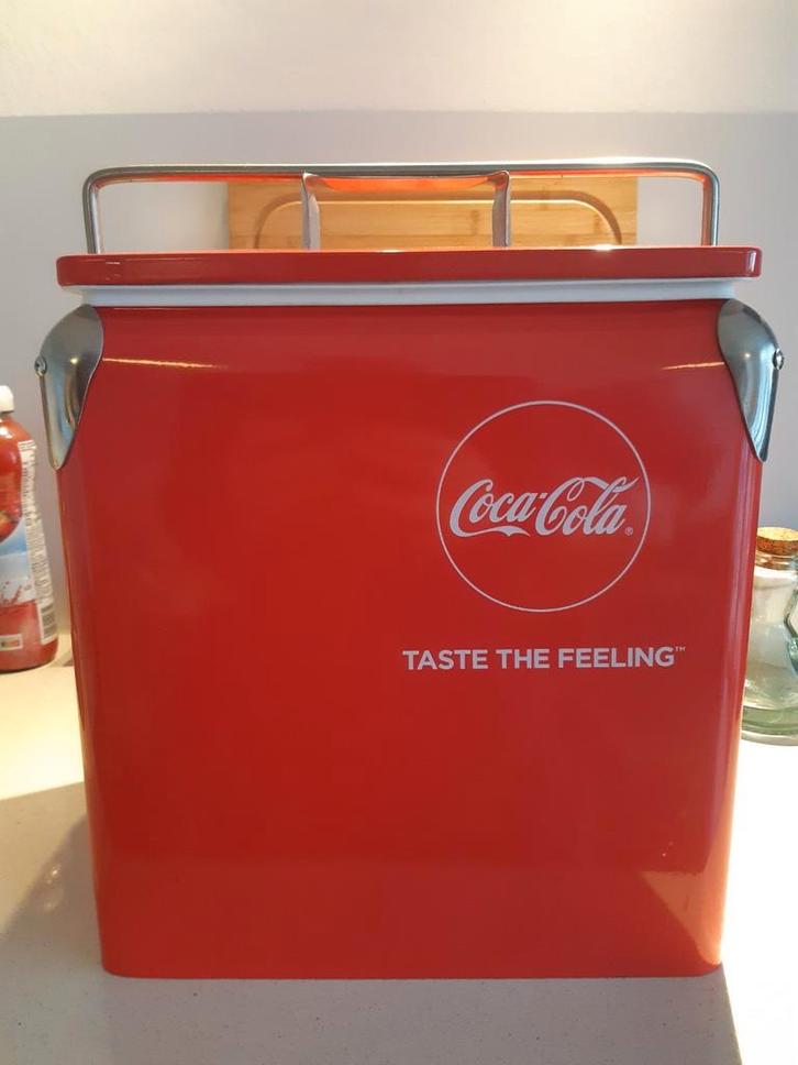 Mooie coca cola koelbox, Collections, Marques & Objets publicitaires, Neuf, Enlèvement