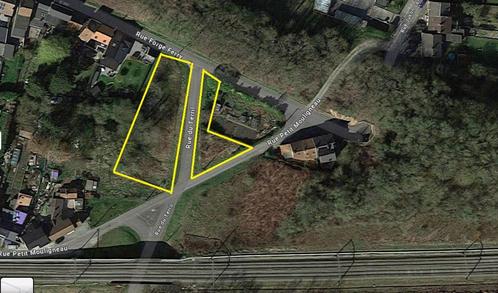 2 Terrains 41 Ares Zone Habitat à Forchies + de 50M Façade, Immo, Gronden en Bouwgronden, 1500 m² of meer