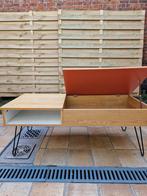 salontafel, 100 à 150 cm, Rectangulaire, Autres essences de bois, 50 à 100 cm