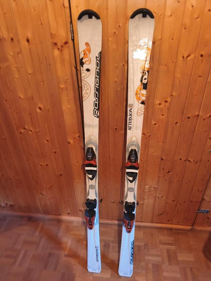Ski's Rossignol Attraction 3, Sport en Fitness, Skiën en Langlaufen, Gebruikt, Ski's, Ski, Rossignol, 160 tot 180 cm, Ophalen