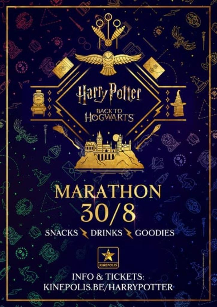 3 tickets voor harry potter marathon, Diversen, Overige Diversen, Nieuw, Ophalen