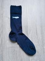 Blauwe sokken visje - maat 43/44 NIEUW, Vêtements | Hommes, Chaussettes & Bas, Bleu, Taille 43 à 46, Enlèvement ou Envoi, Neuf