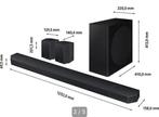 Subwoofer en draadloze achterste boxen Samsung HW-Q930C-XN, Ophalen, Zo goed als nieuw