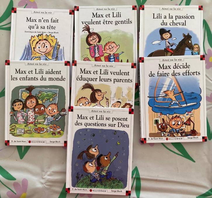 lot de 7 livres MAX ET LILI pour 12€, Boeken, Kinderboeken | Jeugd | onder 10 jaar, Ophalen of Verzenden