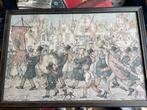 Tekening Anton Pieck, Antiek en Kunst, Ophalen