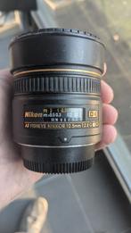 Nikon AF DX Fisheye-Nikkor 10,5 mm f/2.8G ED, Ophalen of Verzenden, Zo goed als nieuw, Groothoek Fisheye-lens