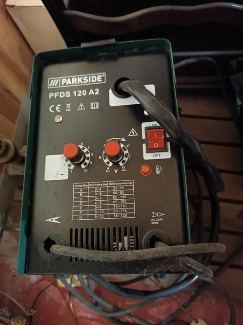 LASSEN Apparaat PARKSIDE PFDS 120 A2, Doe-het-zelf en Bouw, Gereedschap | Lasapparaten, Zo goed als nieuw, Minder dan 150 ampère