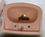 Roze lavabo, Doe-het-zelf en Bouw, Sanitair, Wastafel, Gebruikt, Ophalen, Chroom