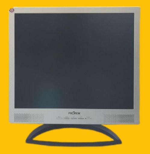 PROVIEW 19' PC-SCHERM, Computers en Software, Monitoren, Zo goed als nieuw, VGA, Ingebouwde speakers, Kantelbaar, Overige typen