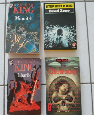 3 Stephen King + 1 Peter Straub, Enlèvement ou Envoi, Utilisé, Stephen King