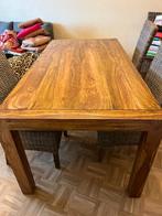 HOUTEN TAFEL 6 tot 8 personen, Huis en Inrichting, Tafels | Eettafels, Ophalen, 50 tot 100 cm, Zo goed als nieuw, Vijf personen of meer