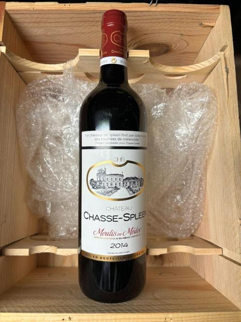 Chateau Chasse-Spleen 2014 Moulis en Medoc vin, Verzamelen, Wijnen, Nieuw, Rode wijn, Frankrijk, Vol, Ophalen