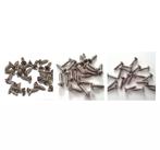 60 vis cruciformes en inox neuves - 3 tailles différentes, Ophalen of Verzenden, Nieuw