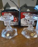 Lot de 2 bougeoirs en Cristal d'Arques., Enlèvement