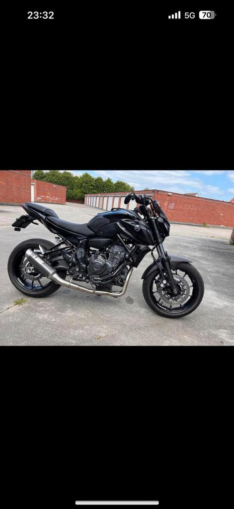 Yamaha MT-07 (2021) - topstaat, ongevalvrij, Motoren, Onderdelen | Yamaha, Gebruikt, Ophalen