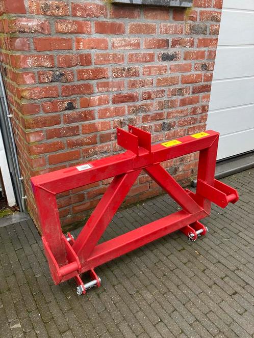 Palletvork (Norm euro) + 3-puntsadapter/euro, Zakelijke goederen, Landbouw | Werktuigen, Transport, Ophalen