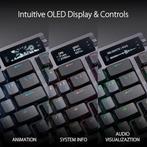 ASUS ROG Azoth AZERTY FR toetsenbord, Computers en Software, Toetsenborden, Ophalen, Multimediatoetsen, Asus, Draadloos