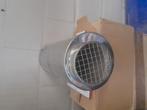 Ubbink muurdoorvoer inox, Ophalen, 30 tot 80 cm, Hoog rendement (Hr), Overige typen
