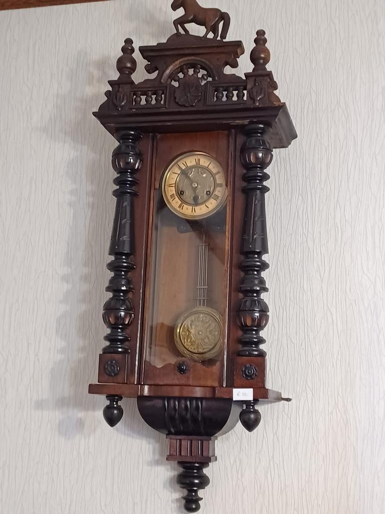 Antieke slingerklok, Antiek en Kunst, Antiek | Klokken, Ophalen