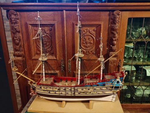 De Eenhoorn van kuifje schaalmodel het nieuwsblad 2012, Hobby en Vrije tijd, Modelbouw | Boten en Schepen, Gebruikt, Overige merken