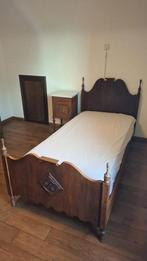 Volledige 1 persoonsslaapkamer, Antiquités & Art, Antiquités | Meubles | Lits, Enlèvement
