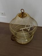 Vogelkooi goud ongebruikt, Dieren en Toebehoren, Vogels | Hokken en Kooien, Ophalen, Zo goed als nieuw, Metaal, Vogelkooi