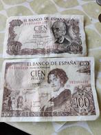 oude spaanse peseta's, Ophalen of Verzenden, Overige landen, Los biljet