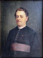 Petit tableau de Théodore Gérard - peintre belge, Enlèvement